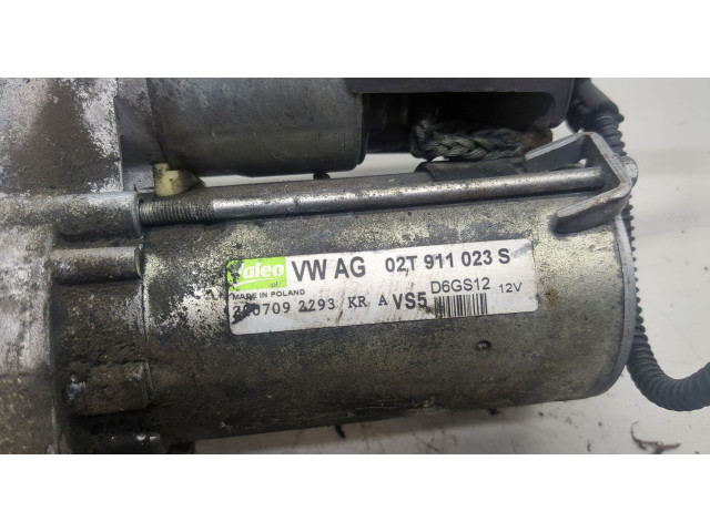 Стартер  Volkswagen Golf 6 2009-2012 1.4  02T911023S   