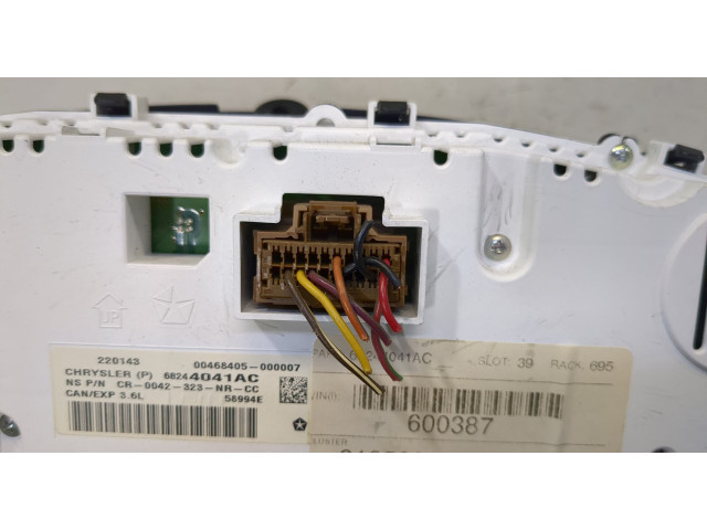 Панель приборов Jeep Grand Cherokee 2013- 68244041ac 3.6 Бензин