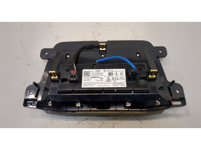 Дисплей бортового компьютера Cadillac XT4 84511551