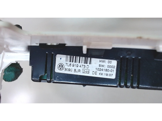 Дисплей бортового компьютера  Volkswagen Touareg 2007-2010 7l6919473d        