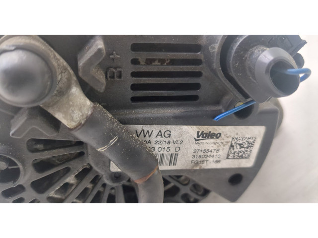 Генератор Skoda Karoq 2016-2025 04E903015D, 04E903015E