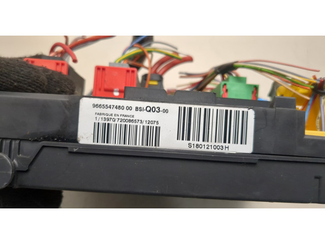 Блок BSI Citroen C4 2010-2020 9665547480