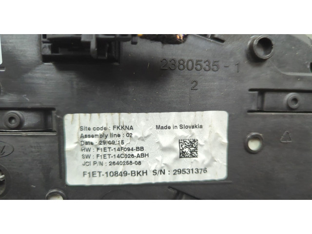 Панель приборов  Ford Focus 3 2014-2019       F1ET10849BKH     