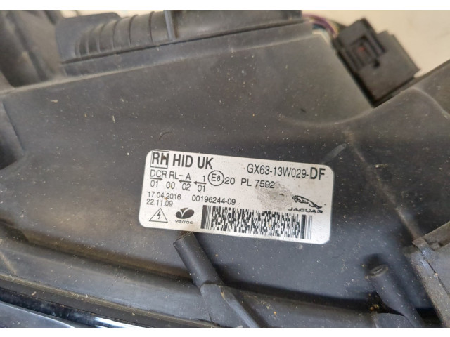 Фара передняя Jaguar XF 2015–2020 правая