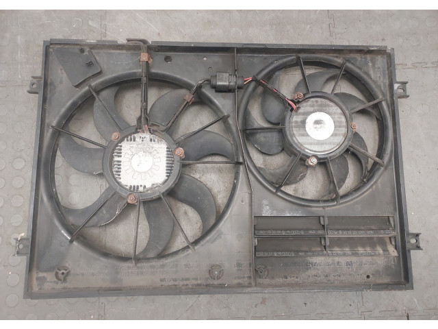 Вентилятор радиатора  Skoda Octavia (A5) 2004-2013           