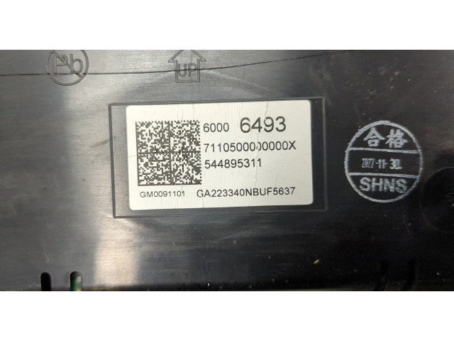 Панель приборов  Buick Encore GX 2019-2024       60006493     