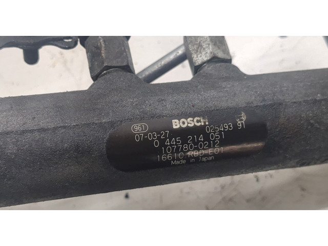 Рампа (рейка) топливная Honda Accord 7 2003-2007