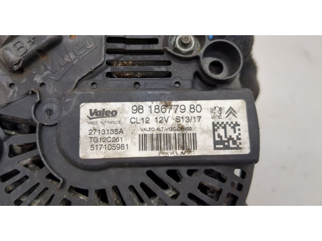 Генератор Citroen C4 Cactus 2014-2025