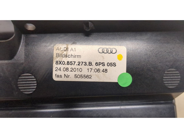 Дисплей бортового компьютера  Audi A1 2010-2014 8X0857273B        