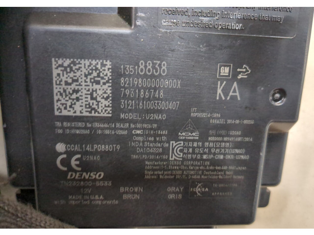 Блок управления бесключевого доступа  Chevrolet Trailblazer 2020-2022