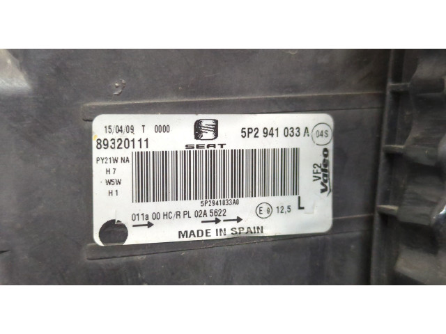 Фара передняя Seat Leon 2 2005-2012 левая