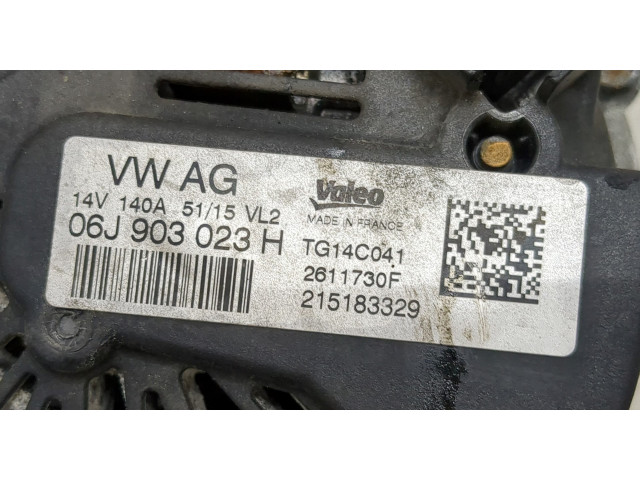 Генератор Audi A3 (8V) 2012-2020 06J903023GX, 06J903023H, 06J903023HX
