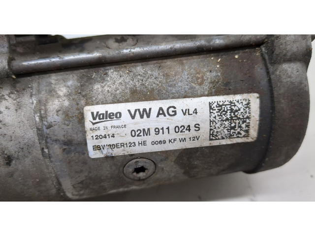 Стартер  Audi A3 (8V) 2012-2020   02M911024S   