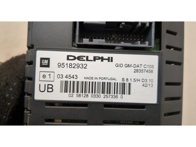 Дисплей бортового компьютера  Opel Antara 2006-2015 4820362, 95182932       