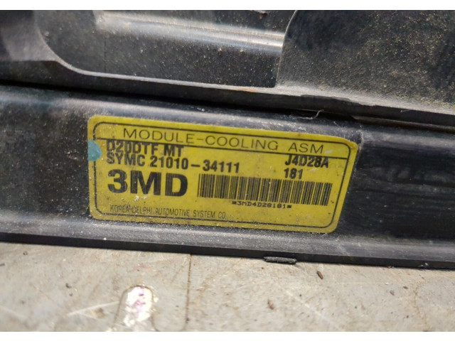 Вентилятор радиатора SsangYong Korando 2010-