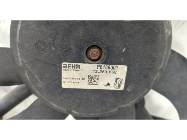 Вентилятор радиатора Opel Corsa D 2006-2014