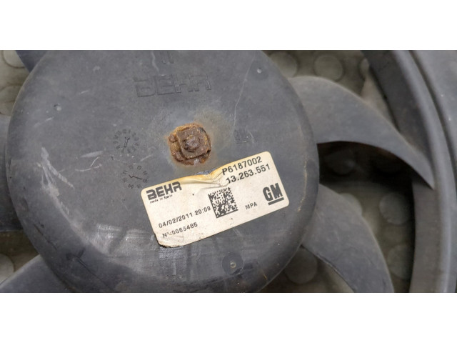 Вентилятор радиатора Opel Corsa D 2006-2014