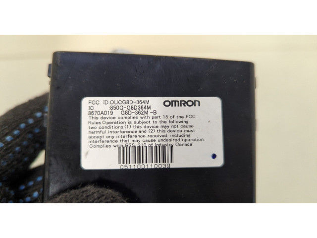 Блок комфорта  Mitsubishi Endeavor 2003-2011      8670A019  