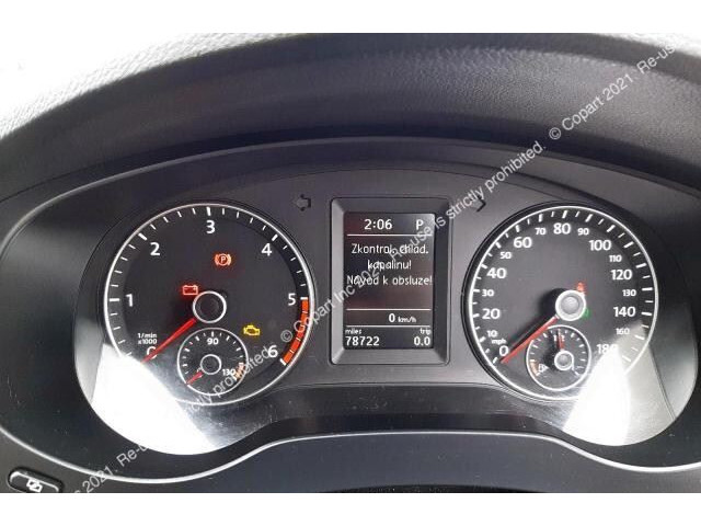 Вентилятор радиатора Volkswagen Jetta 6 2010-2015 1.6 дизель