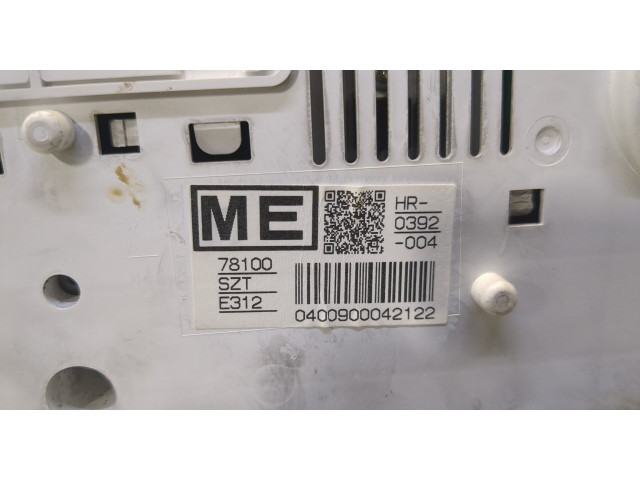Панель приборов Honda CR-Z 78100SZTE31
