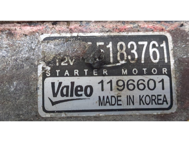 Стартер Chevrolet Captiva 2011-2016 2.2