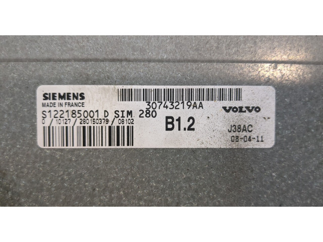 Блок управления двигателем Volvo S40 2004-