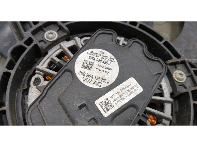 Вентилятор радиатора Skoda Octavia (A8) 2019-2025