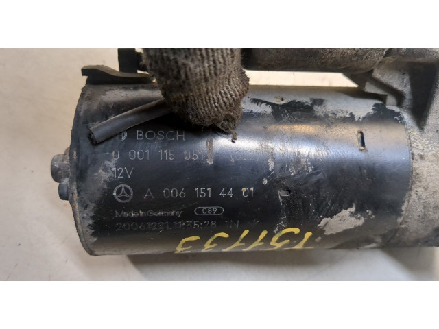 Стартер  Mercedes CLS C219 2004-2010 3  A0061514401, 0001115051   