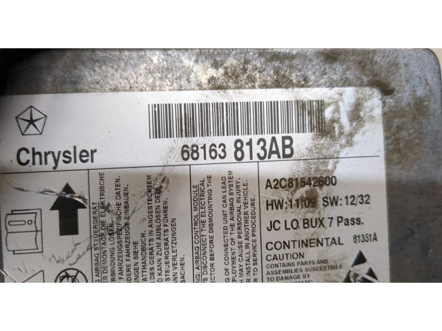 Блок управления подушками безопасности  Fiat Freemont 2011-2016     