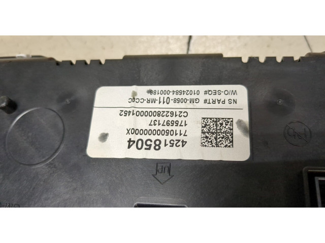 Панель приборов  Buick Encore 2016-       42518504     