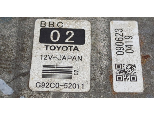 Блок комфорта  Toyota Yaris 2005-2011      G92C052011  