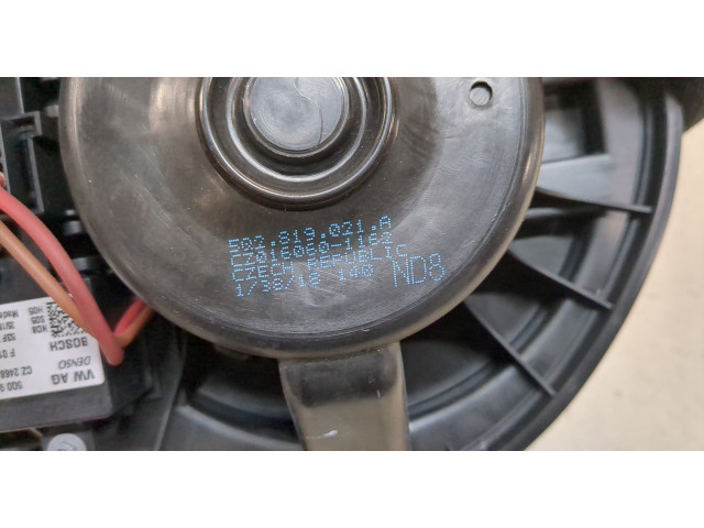 Моторчик печки  Skoda Octavia (A7) 2017-2021        