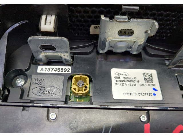 Дисплей мультимедиа Ford EcoSport 2017-2023