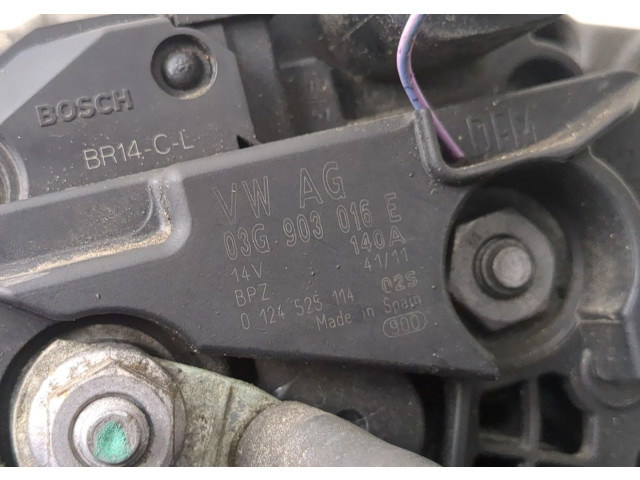 Генератор  Audi A4 (B8) 2007-2015       03G903016G    