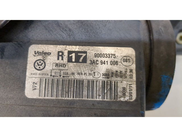 Фара передняя  Volkswagen Passat 7 2010-2015 Европа правая 