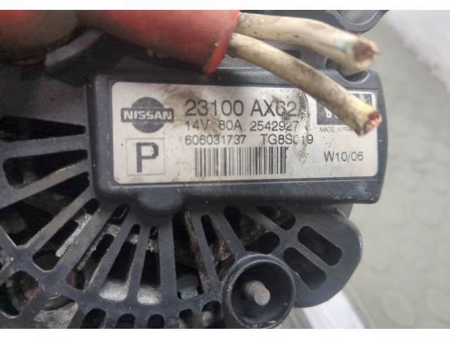 Генератор  Nissan Micra K12E 2002-2010       23100AX62, 606031737    