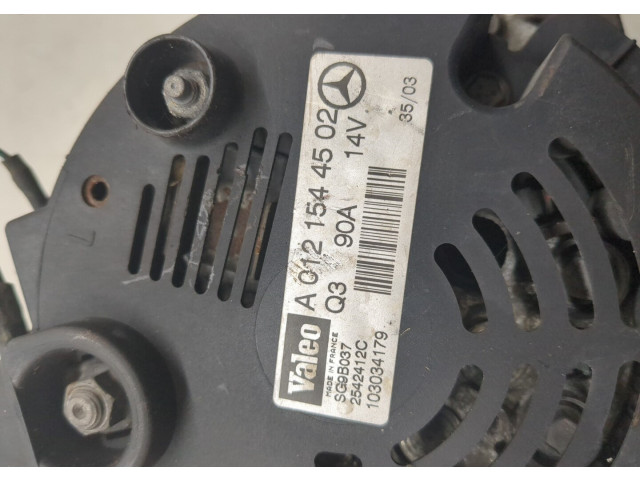 Генератор  Mercedes A W168 1997-2004           