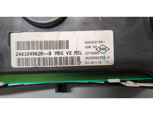 Панель приборов  Dacia Logan 2012-2016            