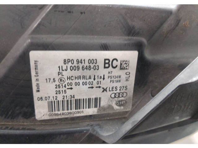 Фара передняя  Audi A3 (8P) 2003-2013 левая 