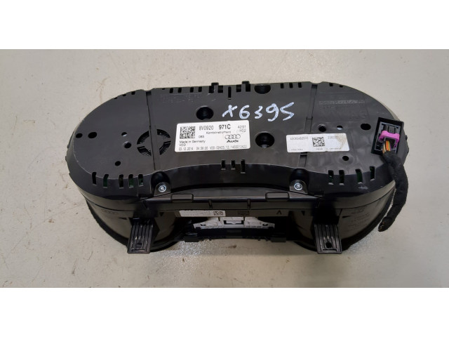 Панель приборов  Audi A3 (8V) 2012-2020       8V0920971C     
