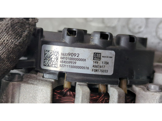 Генератор  Buick Envision 2020-2025       26398558    