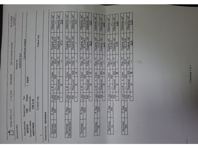 Форсунка топливная  Audi A6 (C6) 2005-2011    03L130277, 03L130855     