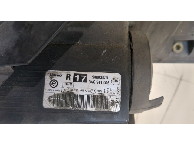 Фара передняя  Volkswagen Passat 7 2010-2015 Европа правая 