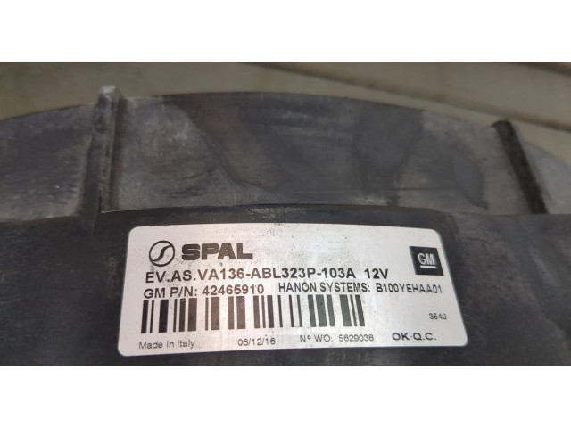 Вентилятор радиатора  Chevrolet Bolt 2016-           