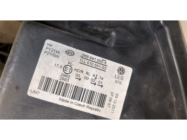 Фара передняя  Volkswagen Caddy 2004-2015 левая 