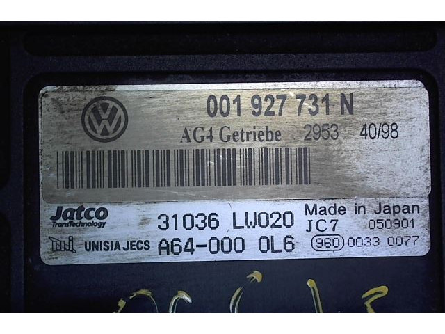 Блок управления АКПП / КПП  Volkswagen Lupo     