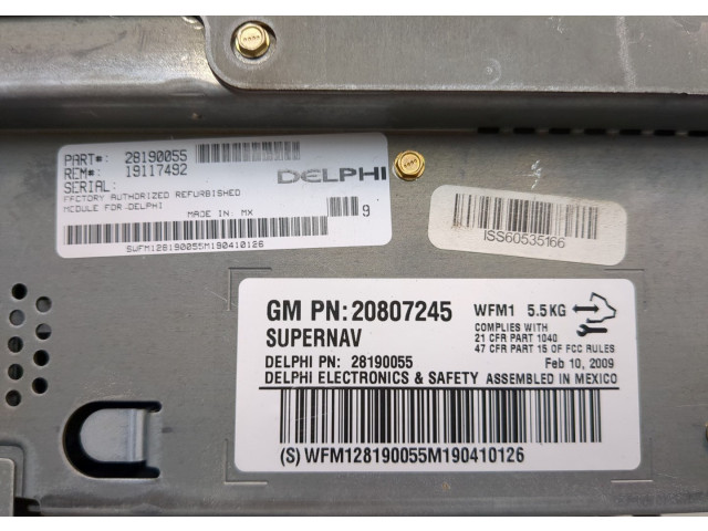 Дисплей мультимедиа Cadillac Escalade 3 2006-2014 20807245