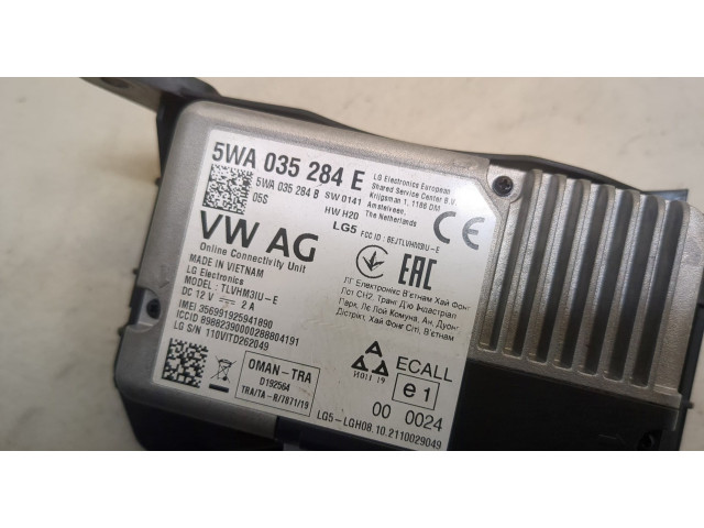 Блок комфорта  Volkswagen Tiguan 2020-      5WA035284E  