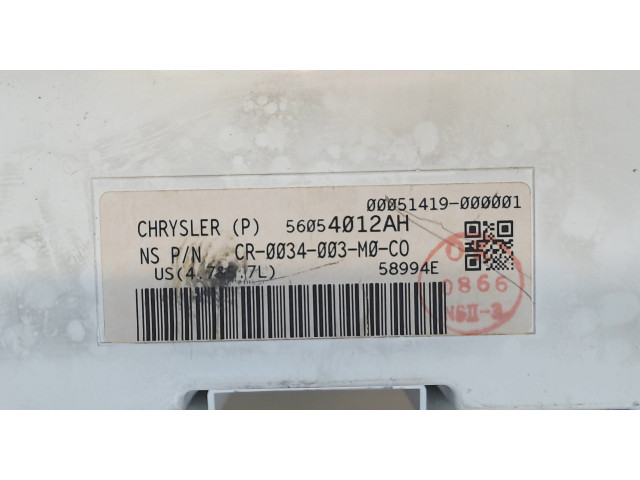 Панель приборов  Jeep Commander 2006-2010       56054012ah    4.7  Бензин