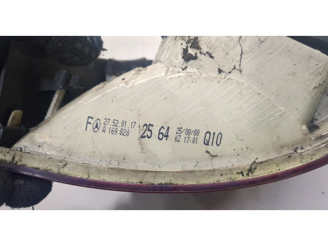 Задний фонарь        Mercedes B W245 2005-2012 